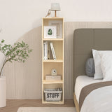 Masiis 2 Cube Bookshelf, DIY Modular Bookcase Cube Storage Organizer Open Book Shelves for Home Office Living Room, Natural