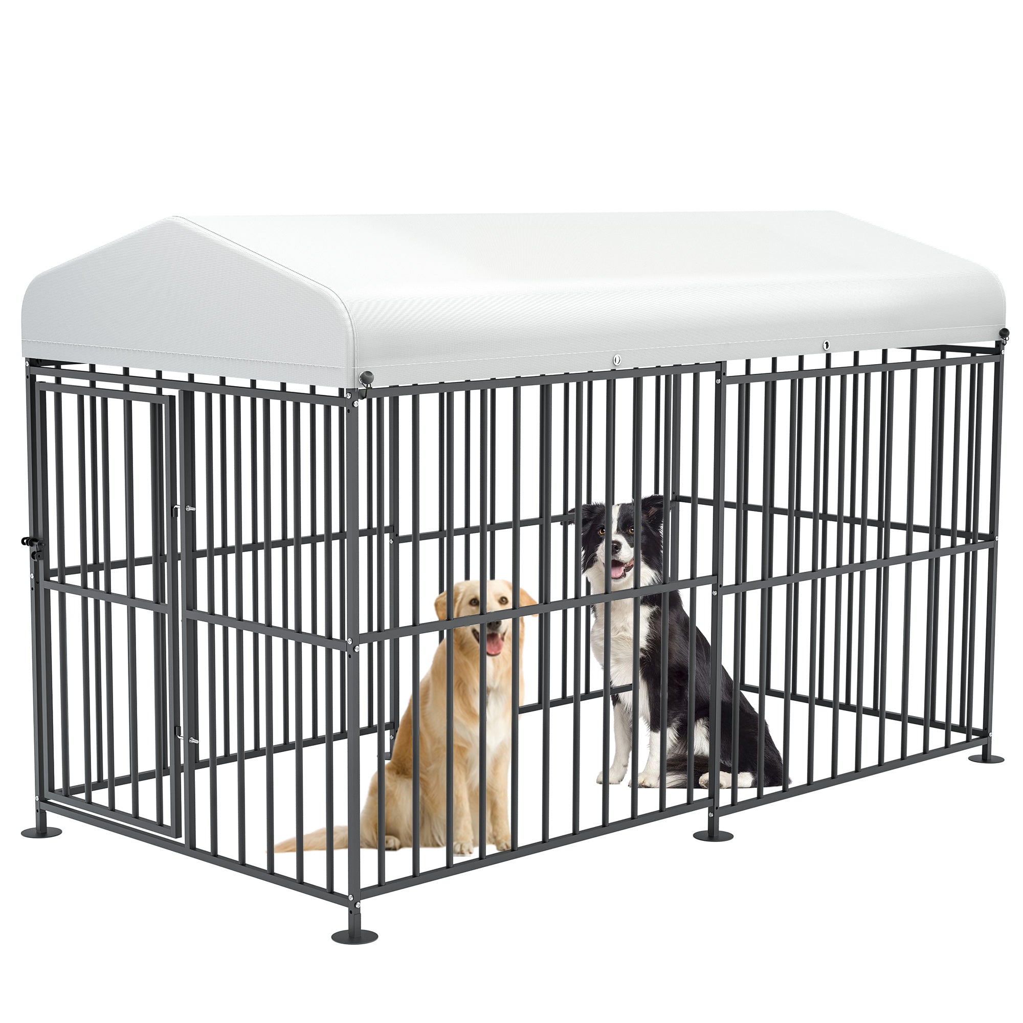 BEIMO Dog Kennel Outdoor for Large Medium Dogs Extra Heavy Duty