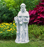 TOETOL Virgin Mary 29.9 Inch Outdoor Statue Religious Blessed Mother Garden Decor Statues Catholic Mother Mary Yard Patio Deck Home Entryway Hallway Sculpture