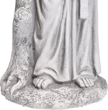 TOETOL Virgin Mary 29.9 Inch Outdoor Statue Religious Blessed Mother Garden Decor Statues Catholic Mother Mary Yard Patio Deck Home Entryway Hallway Sculpture