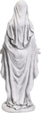 TOETOL Virgin Mary 29.9 Inch Outdoor Statue Religious Blessed Mother Garden Decor Statues Catholic Mother Mary Yard Patio Deck Home Entryway Hallway Sculpture